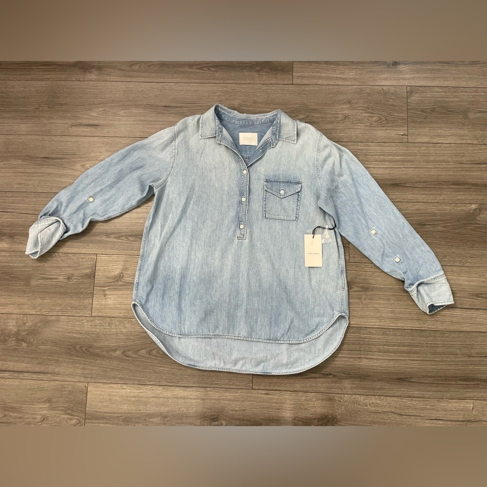Citizens of Humanity Shay Palermo Popover Top NWT SZ XL